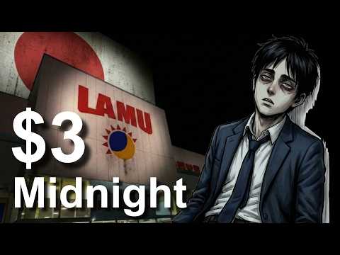 0:10 AM Japan. Eating 30% Off Leftovers Alone. The $3 Happiness.