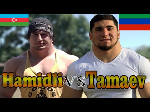 Tamaev vs Hamidli  ( Top 4 biggest necks) Топ 4 самых больших мускул