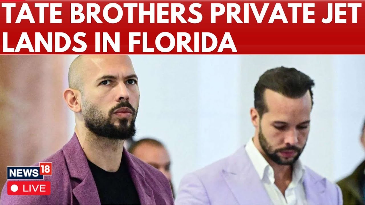 LIVE | Andrew and Tristan Tate Arrive In Florida Even After Governor Gives Disapproval | N18G
