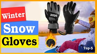 Winter Gloves to Buy on Amazon in 2026 | snow gloves | Winter gloves to Buy on market in 2026