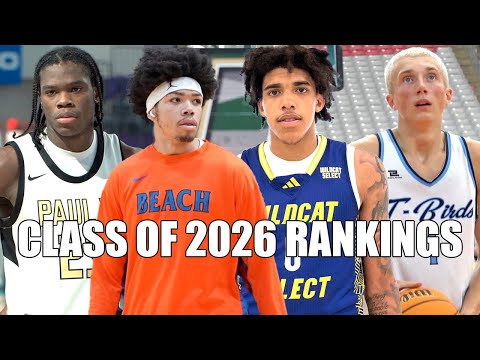 CLASS OF 2026 UPDATED RANKINGS!