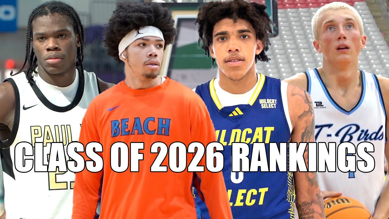 CLASS OF 2026 UPDATED RANKINGS!