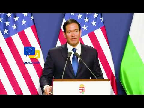 Video Thumbnail: Rubio on Visas & Iran Talks | Key Moment from the Budapest Press Conference with Viktor Orbán!