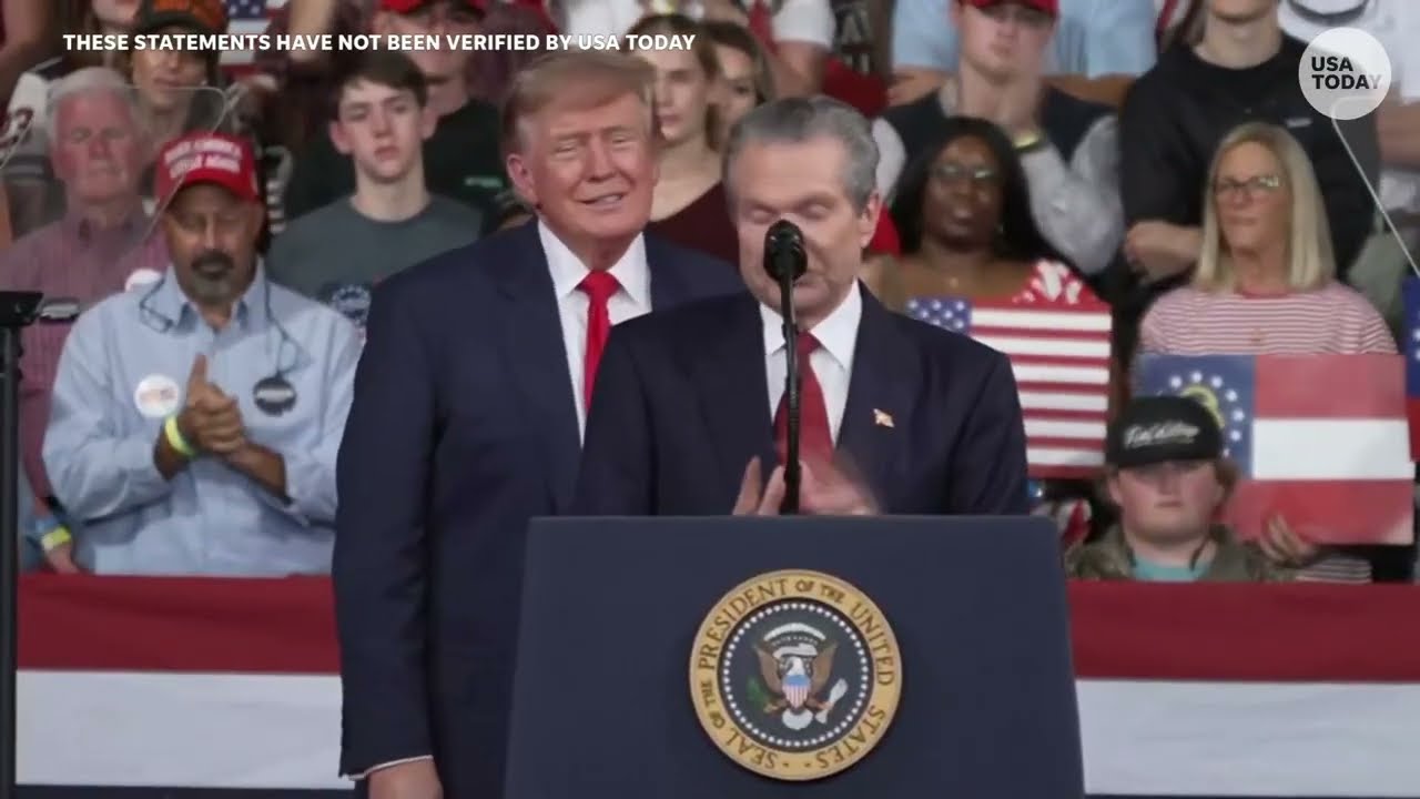 Donald Trump invites Mike Collins, Rick Jackson to address Georgia rally ahead of 2026 elections