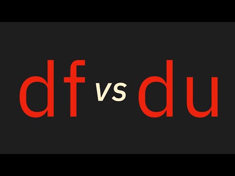 df vs du: Practically Explained