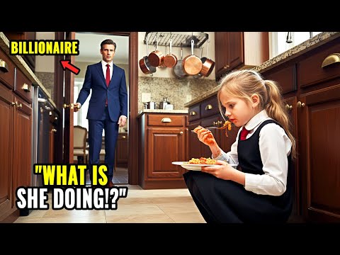 Billionaire Finds His Maid's Daughter Hiding To Eat Leftovers — His Reaction Will Shock You