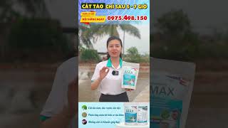 Men Vi Sinh Max Clean - Xử lý nước nuôi trồng thuỷ sản, làm sạch tảo, váng nhớt, làm sạch đáy ao.
