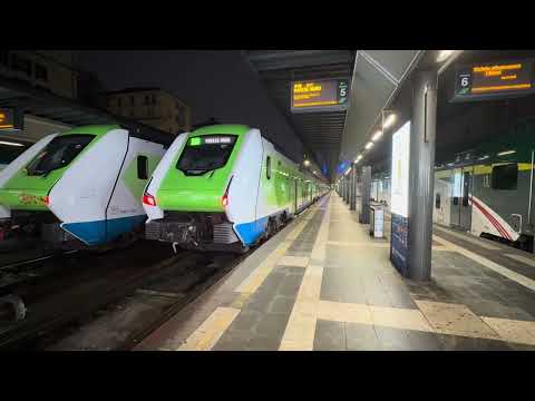 Trenitalia's Caravaggio departing from Milan | Hitachi ETR 421 #milan #trenitalia #caravaggio 