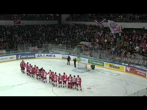 KHL 2010/11: Spartak 3-1 Cska + Interview Shkotov