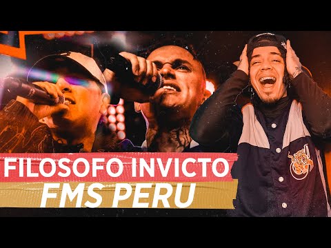 EL MEJOR FILSOOFO EN PERU 😲 FILÓSOFO VS PIERO PISTAS I FMSPERÚ 2023 J3 | Urban Roosters REACCION.