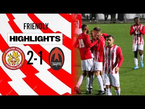 Ishaq Brace Sinks Swifts | Harlow Town 2-1 Bishops Stortford Swifts Highlights