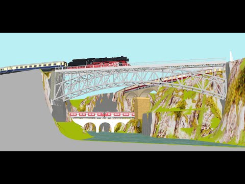 Gleisplan Spur N 400/380 * 320 cm (Raum 500*400), Radien 900 mm++, voll sequentieller Zugspeicher