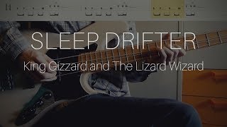 King Gizzard and The Lizard Wizard - Sleep Drifter (Live on KEXP) (Bass Cover with Play Along Tabs)