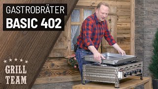Gastrobräter Basic 402 | Der Allrounder für alle Pfannengerichte | Vorstellung & Test | V2