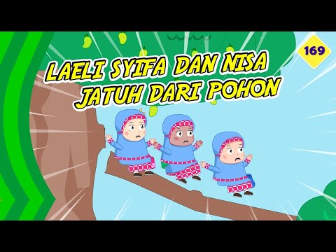 214 Kompilasi 3 Video ❤ Laeli Jatuh - Jatuh Dari Pohon Tinggi - Jamal Laeli Series Official