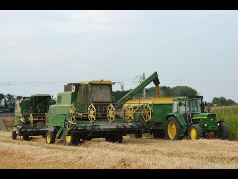 Landb. De Ceunynck - Kaaskerke - John Deere 3130 - John Deere 985 - John Deere 975