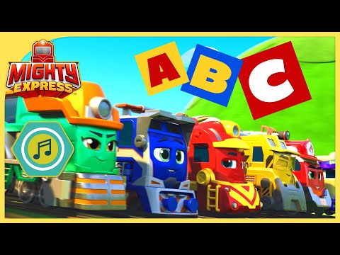 Let's All Learn Our ABCs! 📚 | Mighty Express Sing Along Songs | Mighty Express Official
