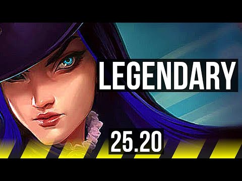 CAITLYN & Nautilus vs APHELIOS & Thresh (ADC) | 18/3/7, Legendary, 48k DMG | KR Master | 25.20