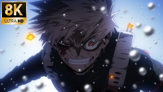 Bakugo vs All For One 4K - My Hero Academia S8 EP3 Final Season
