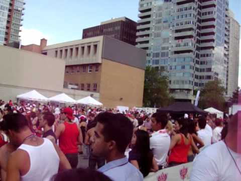 Mike Emvee mashing it up July 1st Canada Day