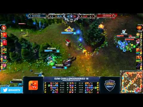 The Fox Sound vs LowLandLions Map 2 - RO4 - EUW Challenger Series #18