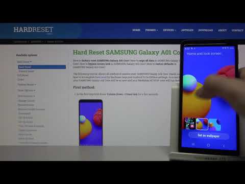 Samsung Galaxy A01 Core Wallpapers | Default Pictures Presentation