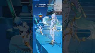 After maining Zibai for 1 week!😁 #genshinimpact #shorts #columbina #illuga