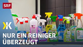 Glasreiniger im Test: Nur ein Produkt sorgt für klare Sicht | 2019 | Kassensturz | SRF