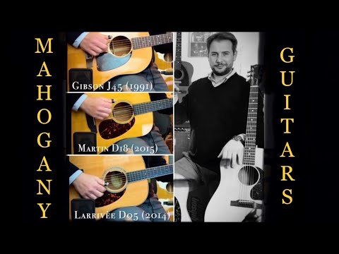 Martin D18 vs Larrivée D05 vs Gibson J45