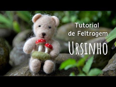 Needle Felting Tutorial - Bear
