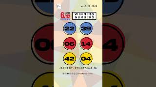 PCSO Lotto Results: P162M Grand Lotto 6/55, Lotto 6/42, 6D, 3D, 2D | Aug. 29, 20