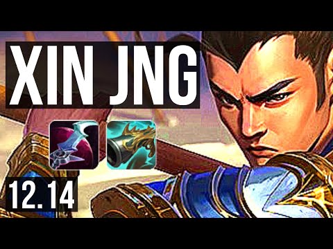 XIN ZHAO vs NIDALEE (JNG) | 9/1/2, 1.5M mastery, Godlike | NA Master | 12.14