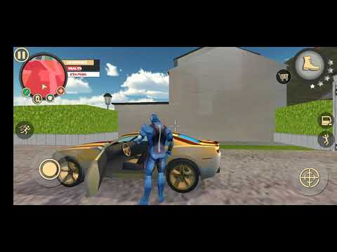 Rope Hero : Vice Town ( Car Robot Kill Rape Hero) Rape Hero Vice Town New Robot Örümçek Adam Oyunu