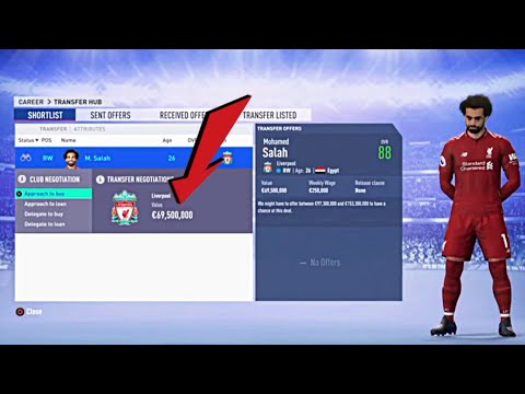 FIFA19: ARSENAL CAREER MODE (SIGN MOHAMED SALAH) EP3