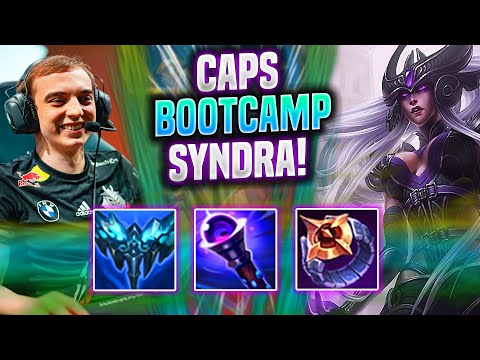 CAPS IS INSANE WITH SYNDRA IN KOREA BOOTCAMP! - G2 Caps Plays Syndra Mid vs Akali! | Season 2022