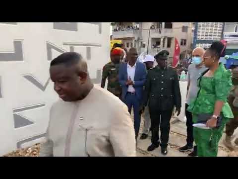 President Bio Launched Kono Clock Tower  | SIERRA LEONE