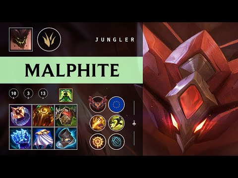 Malphite Jungle vs Kha'Zix - EUW Grandmaster Patch 26.02