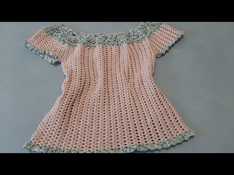 Bluzita de vara crosetata