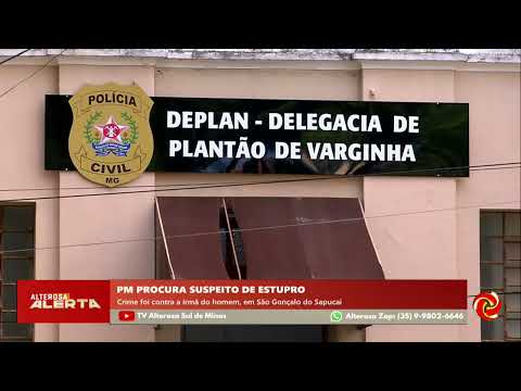 PM ainda procura jovem suspeito de abusar da irmã em São Gonçalo do Sapucaí