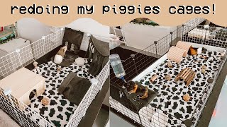 GUINEA PIG CAGE MAKEOVER | ft a huge haul :)