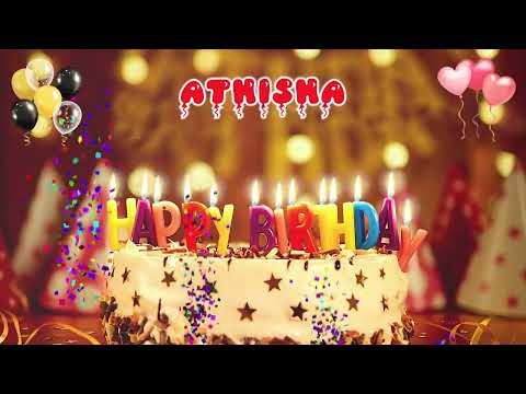 ATHISHA Happy Birthday Song – Happy Birthday to You