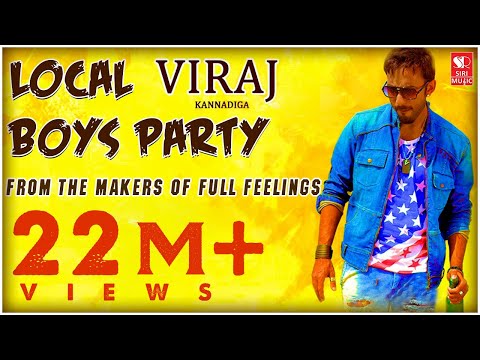 Local Boys Party | Kannada Party Rap Song | ViRaj Kannadiga | New Year Song [2025]