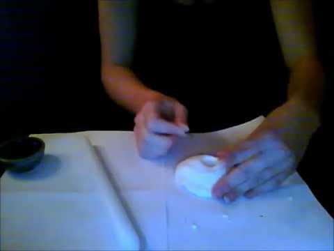 DIY Wicca altar tools: Candle holder, element fire