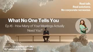 How Many of Your Meetings Actually Need You?