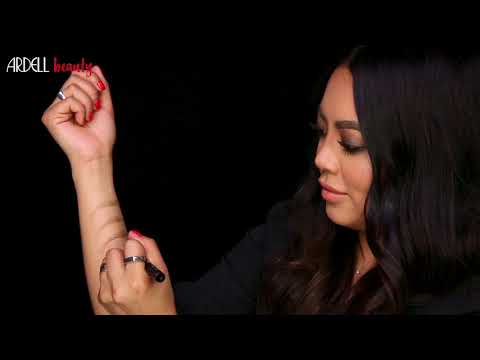 ARDELL BEAUTY -  STROKE A BROW FEATHERING PEN SWATCHES WITH JADE MUNSON