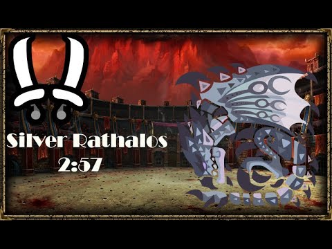 Monster Hunter World Iceborne Silver Rathalos Master Rank Arena 2:57 Solo Dualblades