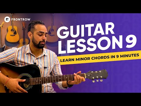 Guitar Lesson 9 - MINOR CHORDS for ROMANTIC SONG 🎸 | Guitar Tutorials For Beginners| @Siffguitar
