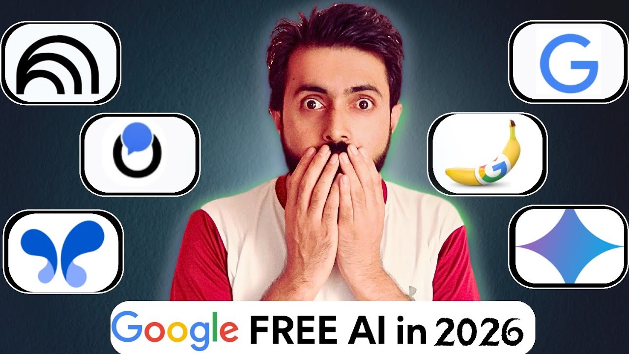 Top 6 FREE Google AI Tools You Must Learn in 2026