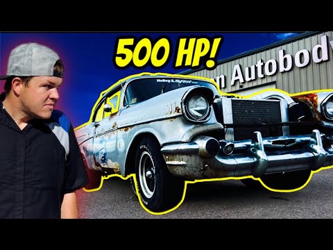 Forgotten 57' Chevy Finally Gets Tuned Up!!
