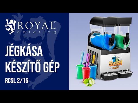 Videó - Jégkása gép - 2 x 12 l